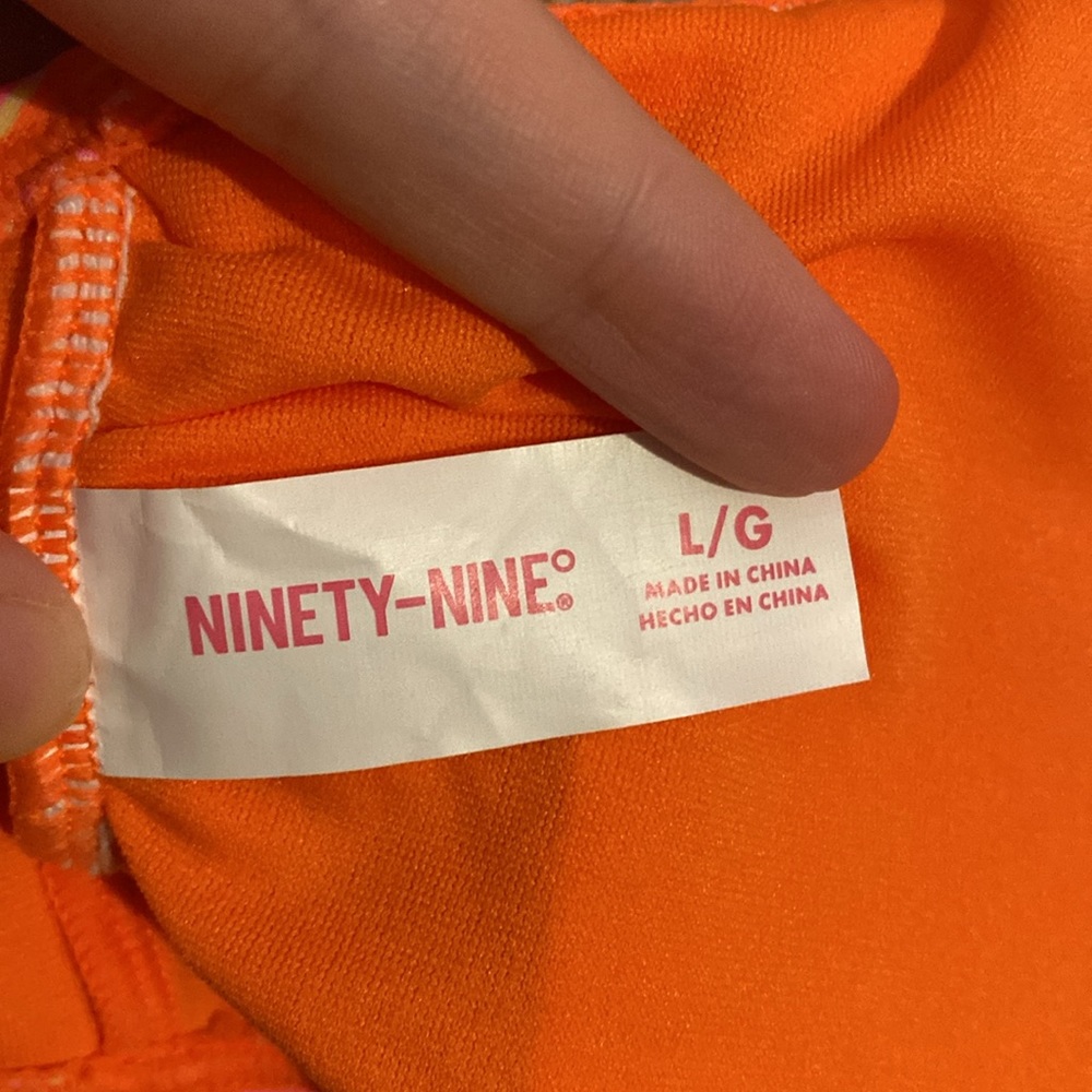 Ninety-Nine Orange Bikini Tops - Picture 5 of 6